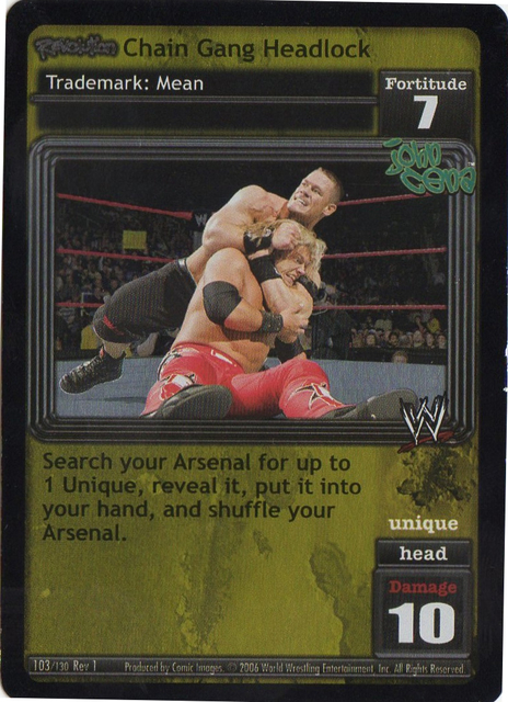 REVOLUTION Chain Gang Headlock